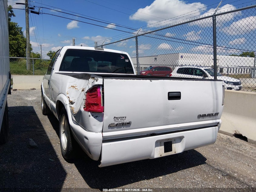 1999 Chevrolet S-10 VIN 1GCCS1447X8195472 IAAI salvage auction — LEFT SIDE, Salvage (Tennessee), sold $350 on 2026-07-09 (photo 3)