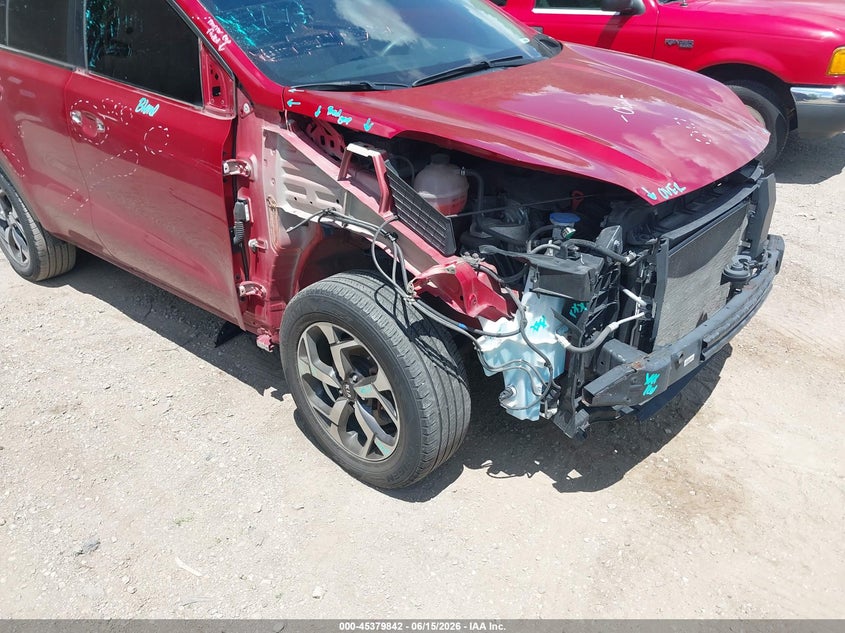 2021 Kia Sportage VIN KNDPM3ACXM7930286 IAAI salvage auction — RIGHT FRONT, Salvage (Indiana), sold $2,400 on 2026-07-29 (photo 6)