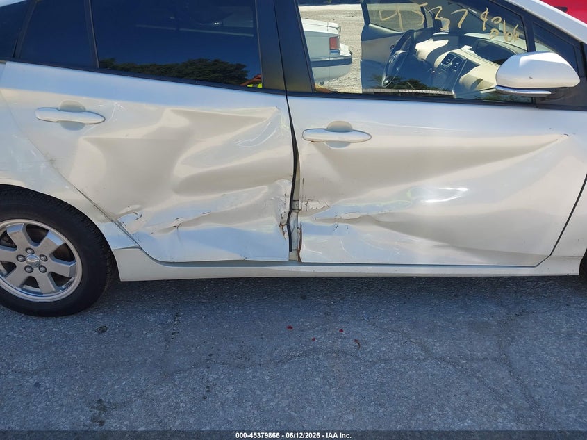 2016 Toyota Prius VIN JTDKBRFU3G3500504 IAAI salvage auction — NORMAL WEAR, Clear (Missouri), sold $3,800 on 2026-07-22 (photo 6)