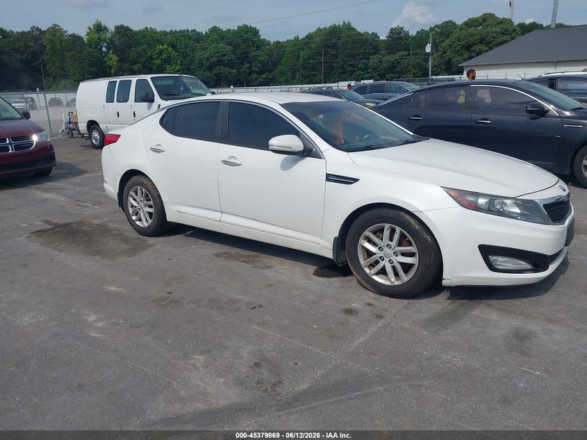 2013 Kia Optima VIN KNAGM4A79D5438141 IAAI salvage auction — NORMAL WEAR, Clear (Georgia), sold $300 on 2026-07-29 (photo 1)