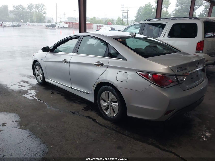 2015 Hyundai Sonata hybrid VIN KMHEC4A4XFA128637 IAAI salvage auction — NORMAL WEAR, Clear (Mississippi), sold $425 on 2026-07-28 (photo 3)