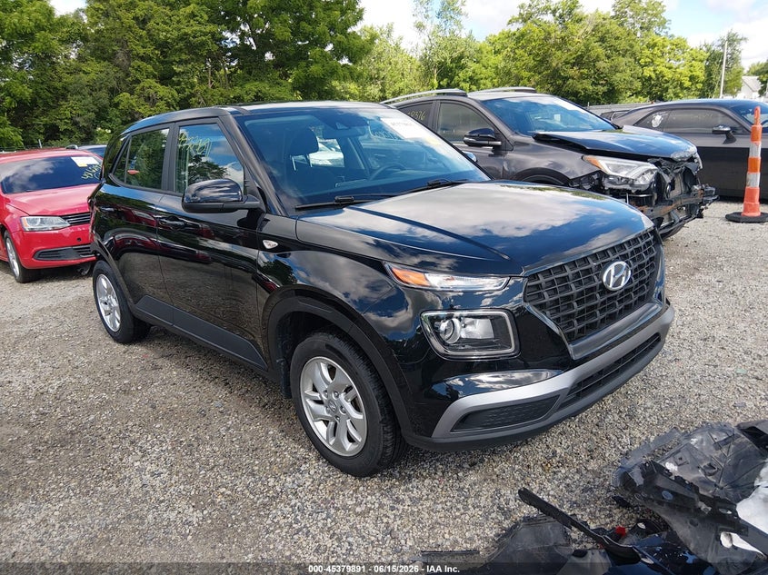 2022 Hyundai Venue VIN KMHRB8A37NU198452 IAAI salvage auction — REAR END, Salvage (Ohio), sold $1,725 on 2026-07-21 (photo 1)