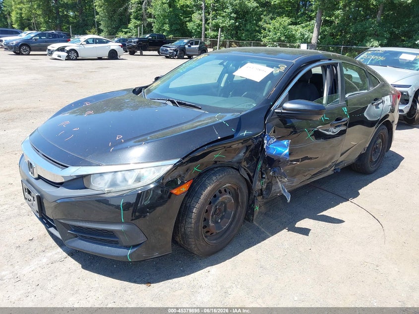 2016 Honda Civic VIN 2HGFC2F53GH508423 IAAI salvage auction — SIDE, Salvage - Greater Than 75% (Maryland), sold $1,800 on 2026-07-31 (photo 2)