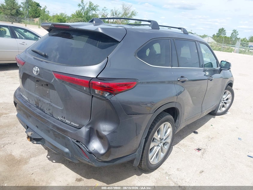 2021 Toyota Highlander VIN 5TDDZRBH7MS530113 IAAI salvage auction — SUSPENSION, Salvage (Wisconsin), sold $8,900 on 2026-07-28 (photo 4)