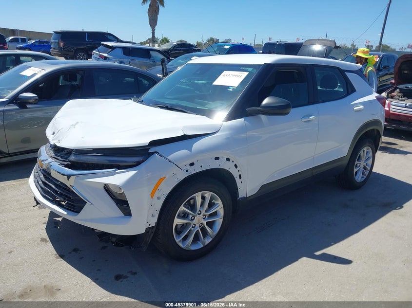 2024 Chevrolet Trailblazer VIN KL79MMS21RB088007 IAAI salvage auction — RIGHT FRONT, Salvage Title, sold $525 on 2026-07-22 (photo 2)