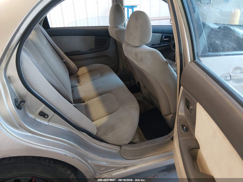2006 Kia Spectra VIN KNAFE121265246516 IAAI salvage auction — NORMAL WEAR, Clear (Delaware), sold $225 on 2026-07-06 (photo 8)