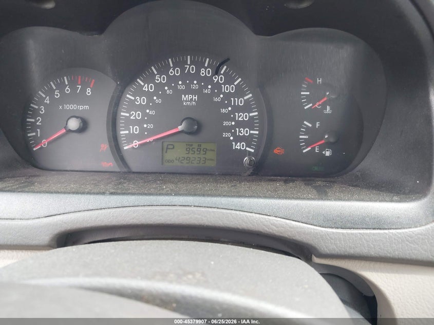 2006 Kia Spectra VIN KNAFE121265246516 IAAI salvage auction — NORMAL WEAR, Clear (Delaware), sold $225 on 2026-07-06 (photo 7)