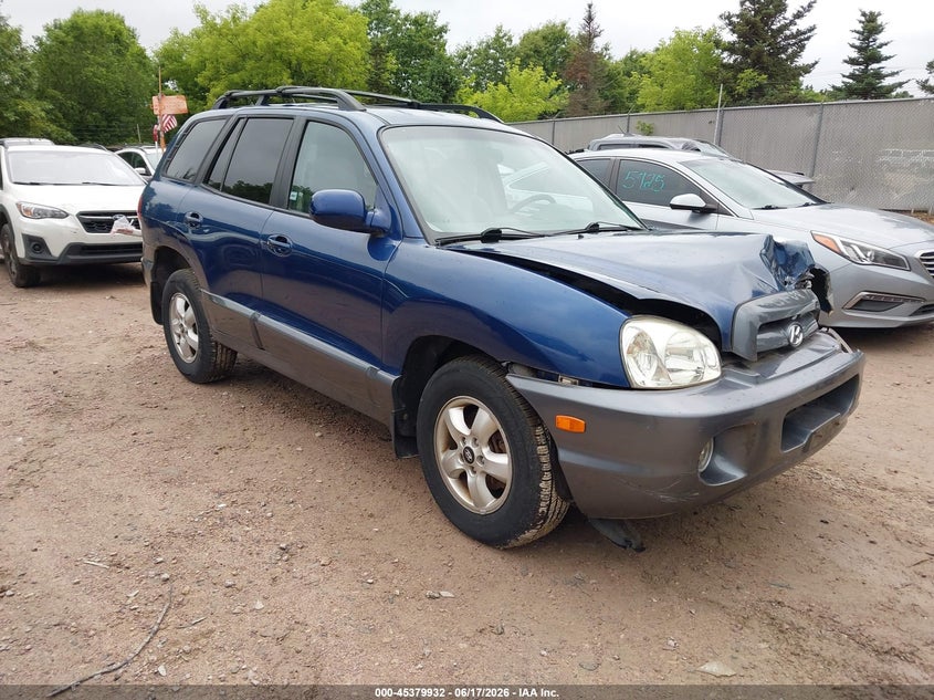 2006 Hyundai Santa fe VIN KM8SC73E26U095271 IAAI salvage auction — FRONT END, Junk Bill Of Sale Mv2459 (Wisconsin), sold $325 on 2026-07-15 (photo 1)