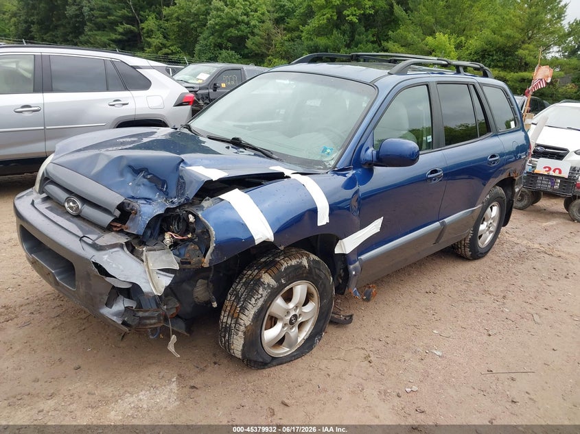 2006 Hyundai Santa fe VIN KM8SC73E26U095271 IAAI salvage auction — FRONT END, Junk Bill Of Sale Mv2459 (Wisconsin), sold $325 on 2026-07-15 (photo 2)
