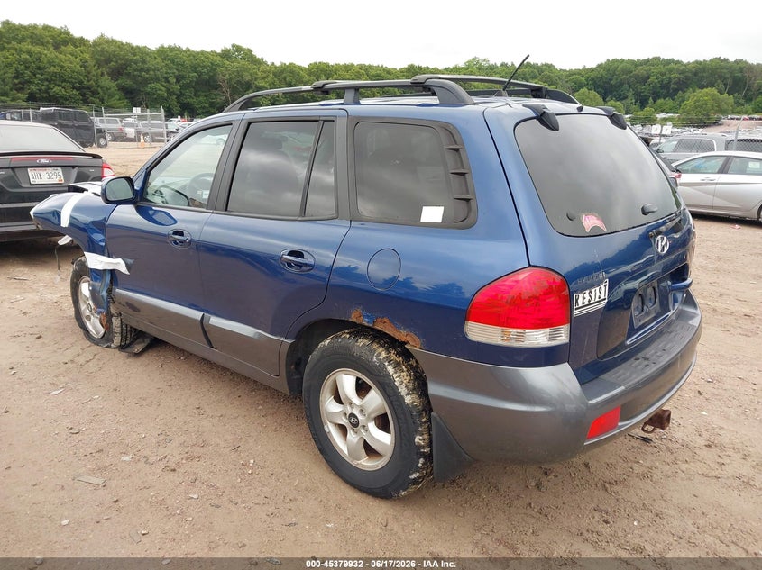 2006 Hyundai Santa fe VIN KM8SC73E26U095271 IAAI salvage auction — FRONT END, Junk Bill Of Sale Mv2459 (Wisconsin), sold $325 on 2026-07-15 (photo 3)