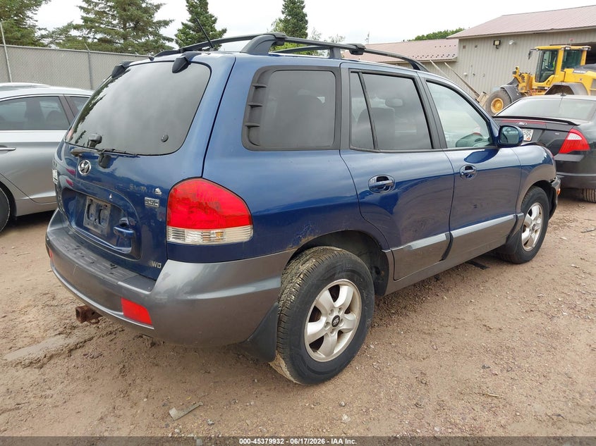 2006 Hyundai Santa fe VIN KM8SC73E26U095271 IAAI salvage auction — FRONT END, Junk Bill Of Sale Mv2459 (Wisconsin), sold $325 on 2026-07-15 (photo 4)