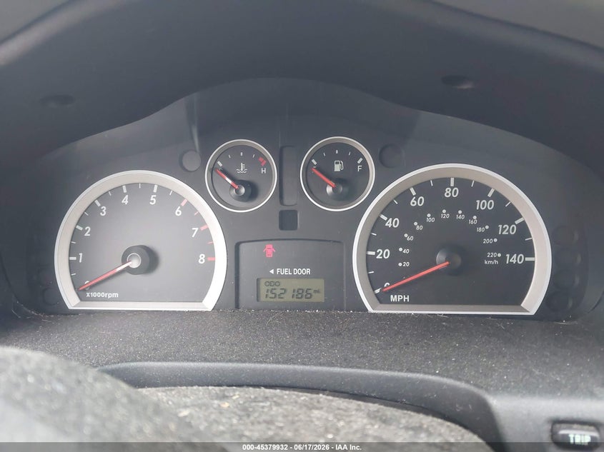 2006 Hyundai Santa fe VIN KM8SC73E26U095271 IAAI salvage auction — FRONT END, Junk Bill Of Sale Mv2459 (Wisconsin), sold $325 on 2026-07-15 (photo 7)
