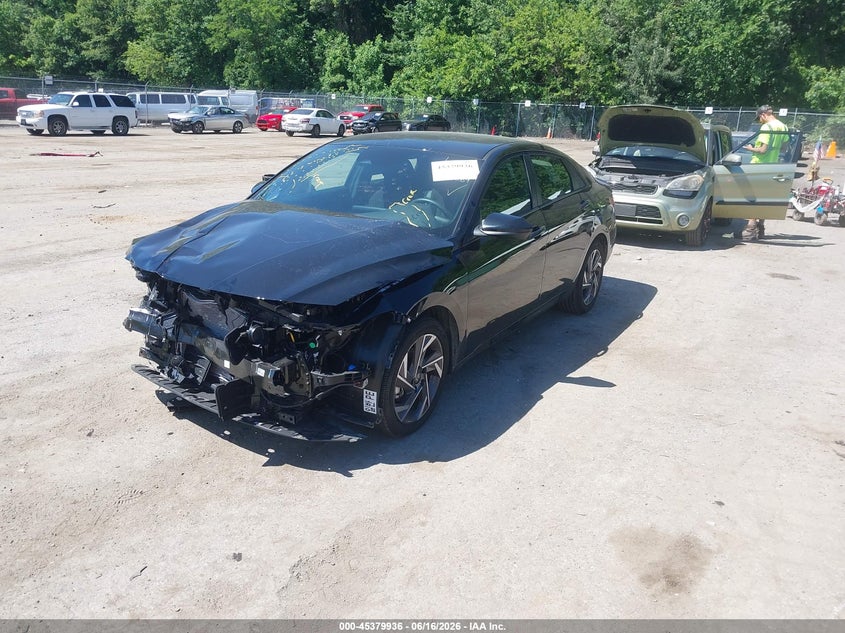 2025 Hyundai Elantra VIN KMHLM4DGXSU066269 IAAI salvage auction — FRONT END, Salvage - 75% Or Less (Maryland), sold $2,050 on 2026-07-28 (photo 2)