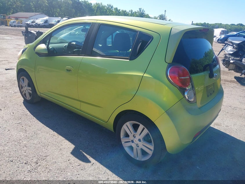 2013 Chevrolet Spark VIN KL8CD6S98DC500260 IAAI salvage auction — NORMAL WEAR, Clear (Maryland), sold $475 on 2026-07-14 (photo 3)