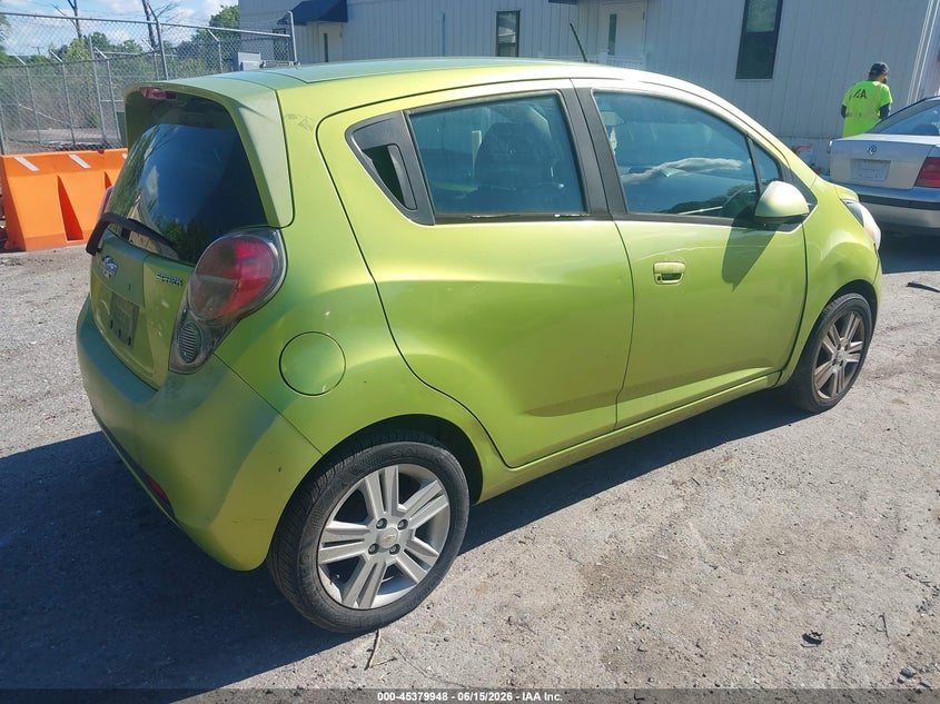 2013 Chevrolet Spark VIN KL8CD6S98DC500260 IAAI salvage auction — NORMAL WEAR, Clear (Maryland), sold $475 on 2026-07-14 (photo 4)