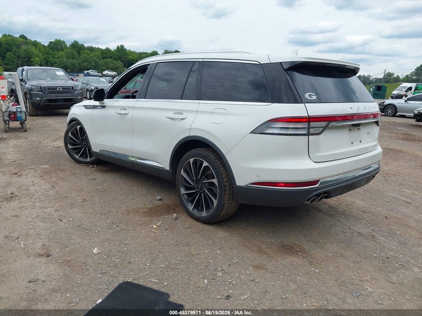 2020 Lincoln Aviator VIN 5LM5J7XC7LGL27723 IAAI salvage auction — FRONT END, Salvage (Tennessee), sold $10,500 on 2026-07-15 (photo 3)