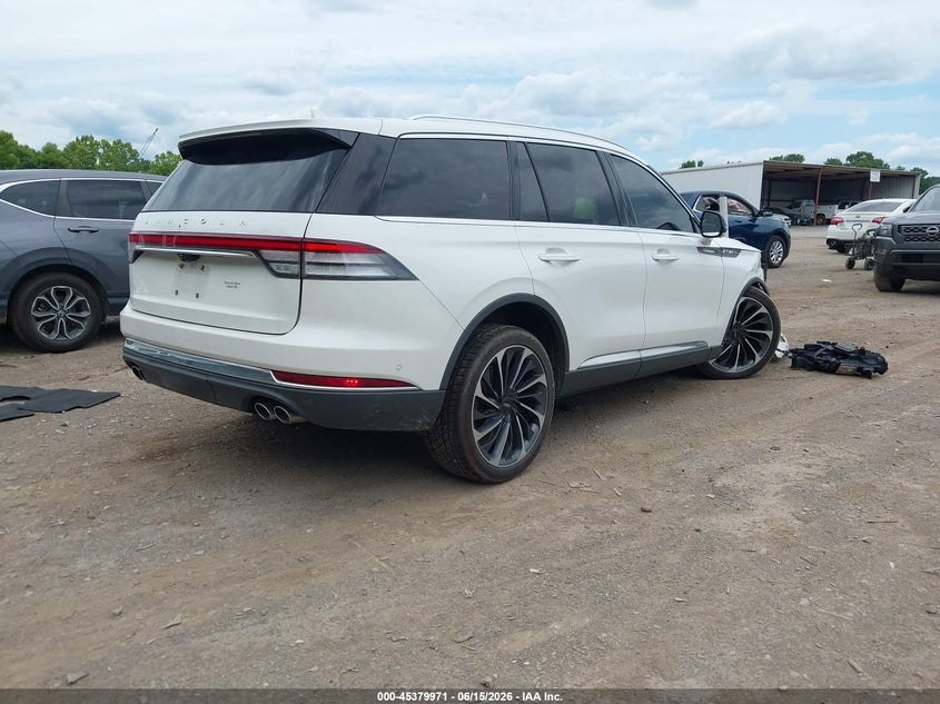 2020 Lincoln Aviator VIN 5LM5J7XC7LGL27723 IAAI salvage auction — FRONT END, Salvage (Tennessee), sold $10,500 on 2026-07-15 (photo 4)