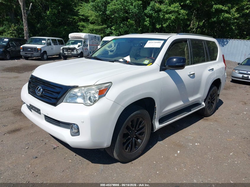 2010 Lexus Gx 460 VIN JTJBM7FX1A5011875 IAAI salvage auction — ROOF, Mv-907A (New York), sold $5,300 on 2026-07-07 (photo 2)