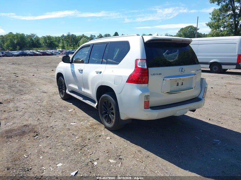 2010 Lexus Gx 460 VIN JTJBM7FX1A5011875 IAAI salvage auction — ROOF, Mv-907A (New York), sold $5,300 on 2026-07-07 (photo 3)