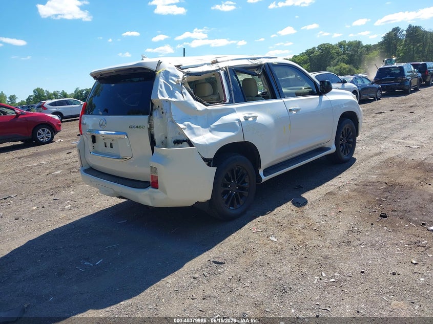 2010 Lexus Gx 460 VIN JTJBM7FX1A5011875 IAAI salvage auction — ROOF, Mv-907A (New York), sold $5,300 on 2026-07-07 (photo 4)