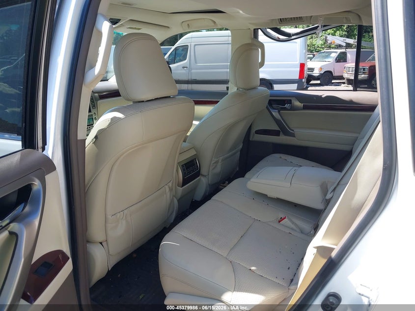 2010 Lexus Gx 460 VIN JTJBM7FX1A5011875 IAAI salvage auction — ROOF, Mv-907A (New York), sold $5,300 on 2026-07-07 (photo 8)