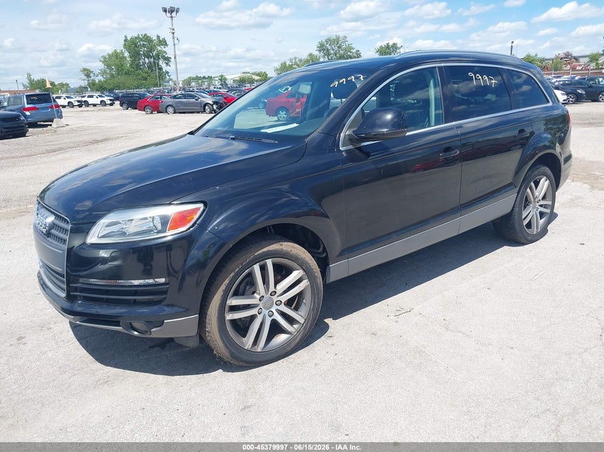 2007 Audi Q7 VIN WA1BV74L87D083617 IAAI salvage auction — NORMAL WEAR, Clear (Illinois), sold $500 on 2026-07-20 (photo 2)