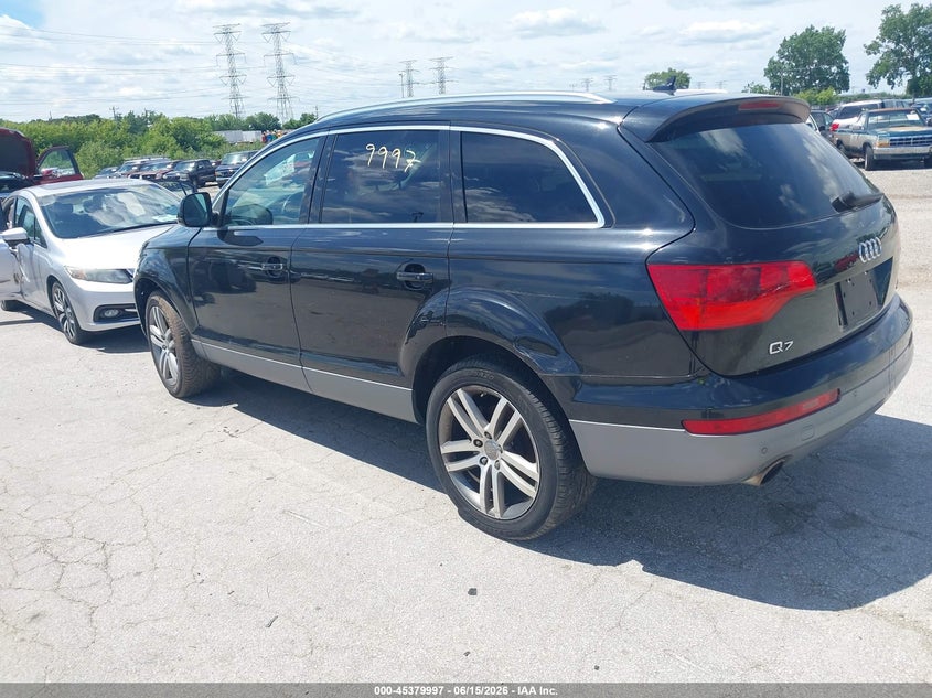 2007 Audi Q7 VIN WA1BV74L87D083617 IAAI salvage auction — NORMAL WEAR, Clear (Illinois), sold $500 on 2026-07-20 (photo 3)