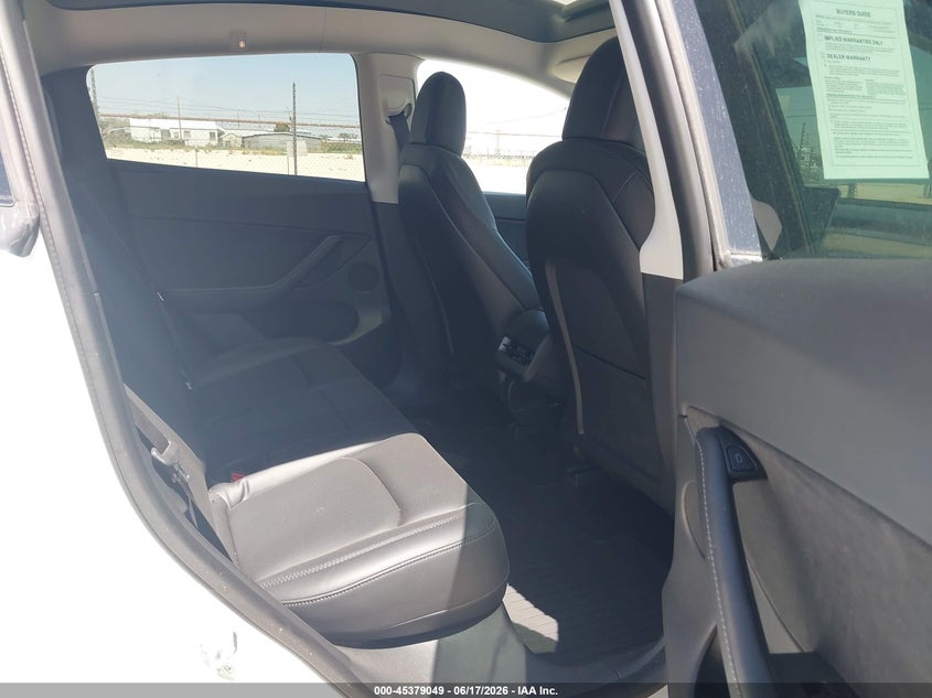 2021 Tesla Model y VIN 5YJYGDEE4MF303722 IAAI salvage auction — SIDE, Clear (Montana), sold $11,850 on 2026-07-16 (photo 8)