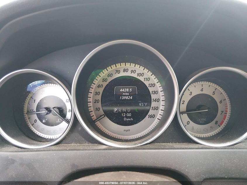2013 Mercedes-benz C class VIN WDDGF8AB2DG070873 IAAI salvage auction — NORMAL WEAR, Clear (Tennessee), sold $2,675 on 2026-07-16 (photo 6)