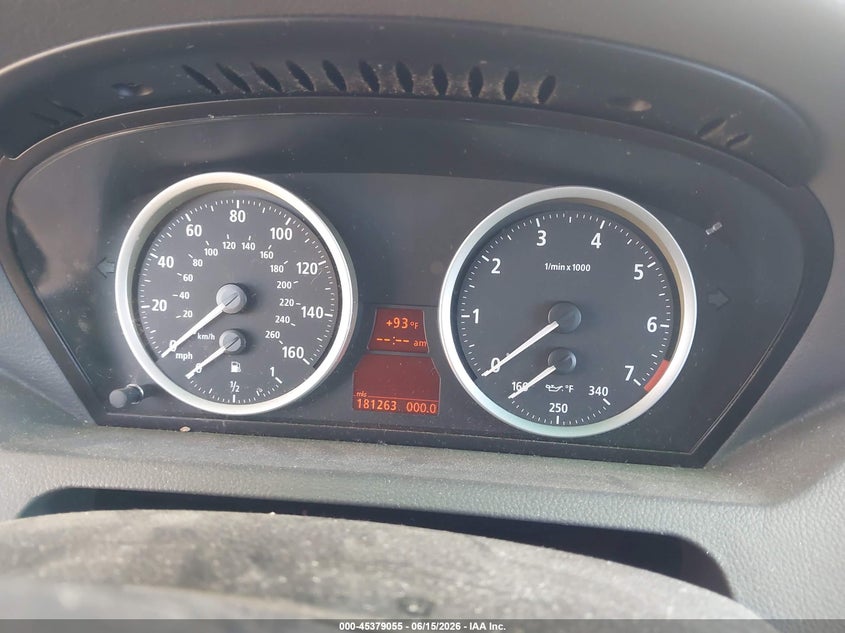2005 BMW 6 series VIN WBAEH73415B869284 IAAI salvage auction — FRONT END, Clear (Arizona), sold $25 on 2026-07-21 (photo 7)
