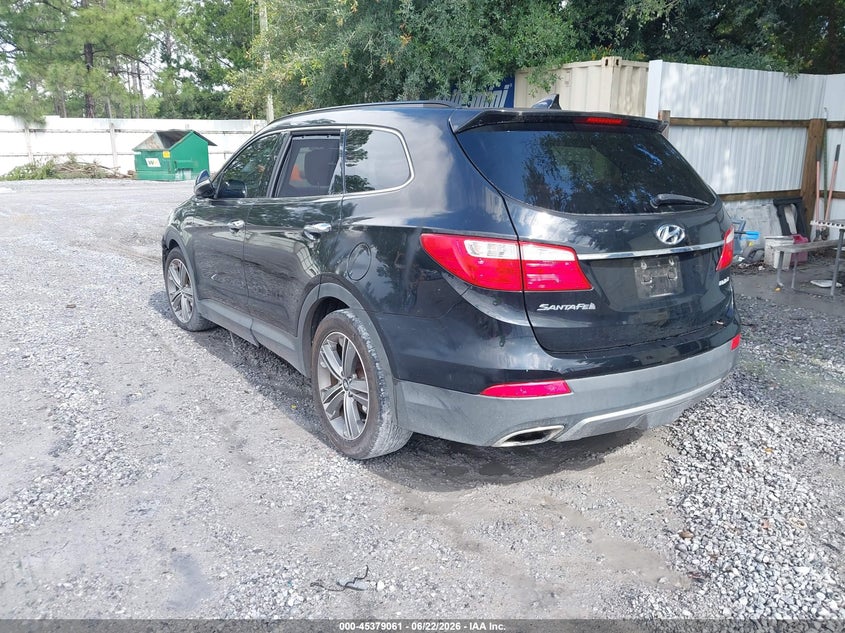 2013 Hyundai Santa fe VIN KM8SR4HFXDU002816 IAAI salvage auction — NORMAL WEAR, Clear (Florida), sold $1,000 on 2026-07-16 (photo 3)