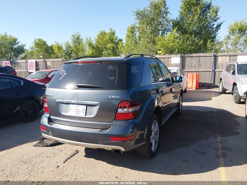 2011 Mercedes-benz Ml-class VIN 4JGBB8GB9BA626227 IAAI salvage auction — NORMAL WEAR, Clear (Colorado), sold $750 on 2026-07-18 (photo 4)