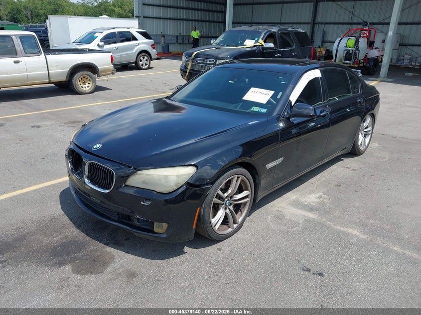 2012 BMW 7 series VIN WBAKC8C59CC435962 IAAI salvage auction — NORMAL WEAR, Repossession Paperwork (South Carolina), sold $375 on 2026-07-08 (photo 2)