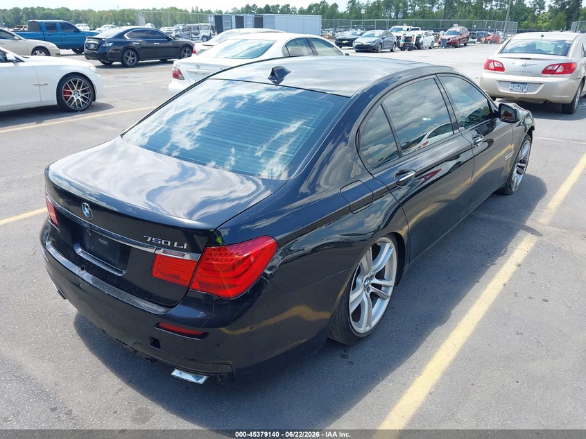 2012 BMW 7 series VIN WBAKC8C59CC435962 IAAI salvage auction — NORMAL WEAR, Repossession Paperwork (South Carolina), sold $375 on 2026-07-08 (photo 4)