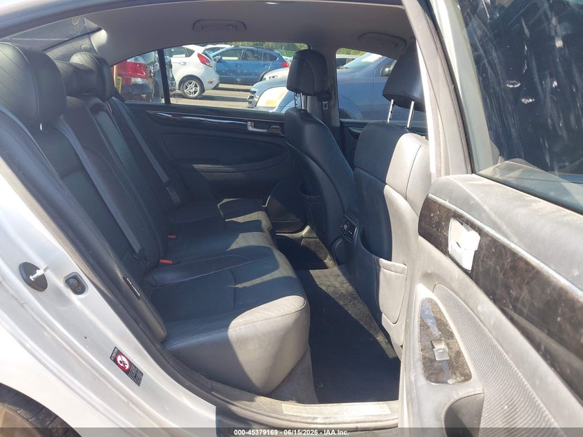 2014 Hyundai Genesis VIN KMHGC4DDXEU263926 IAAI salvage auction — LEFT REAR, Salvage (Idaho), sold $500 on 2026-07-15 (photo 8)