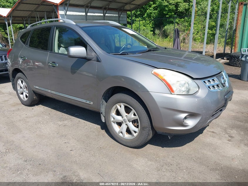 2011 Nissan Rogue VIN JN8AS5MV6BW261803 IAAI salvage auction — NORMAL WEAR, Clear (Maryland), sold $125 on 2026-07-28 (photo 1)