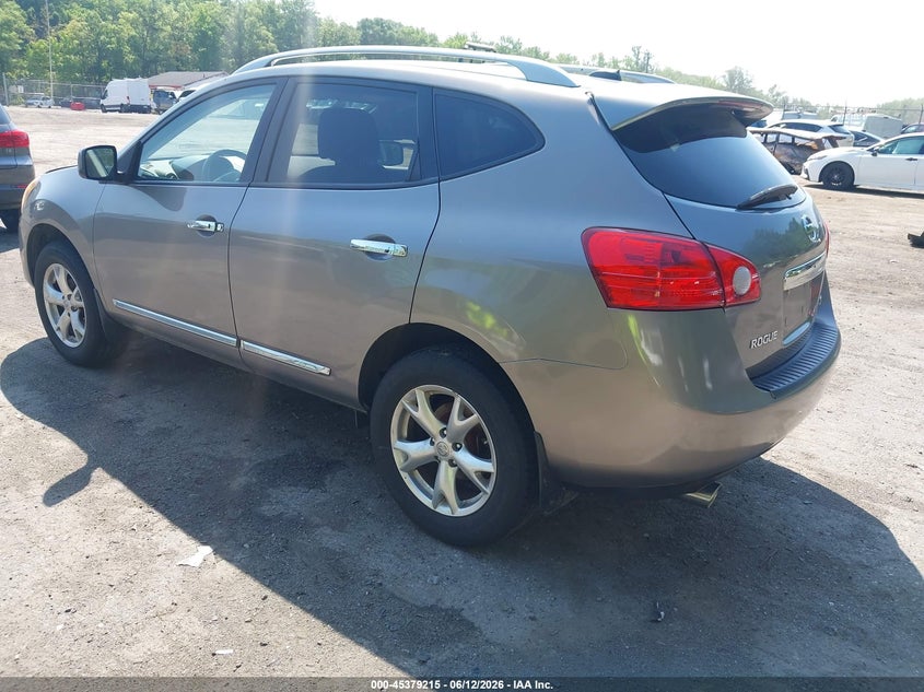 2011 Nissan Rogue VIN JN8AS5MV6BW261803 IAAI salvage auction — NORMAL WEAR, Clear (Maryland), sold $125 on 2026-07-28 (photo 3)