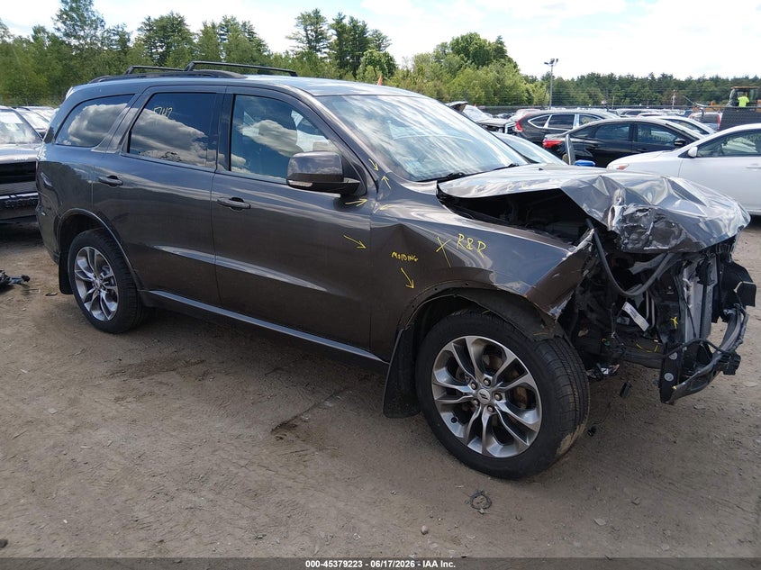 2019 Dodge Durango VIN 1C4RDJDG5KC685655 IAAI salvage auction — FRONT END, Salvage Title, sold $4,650 on 2026-08-02 (photo 1)