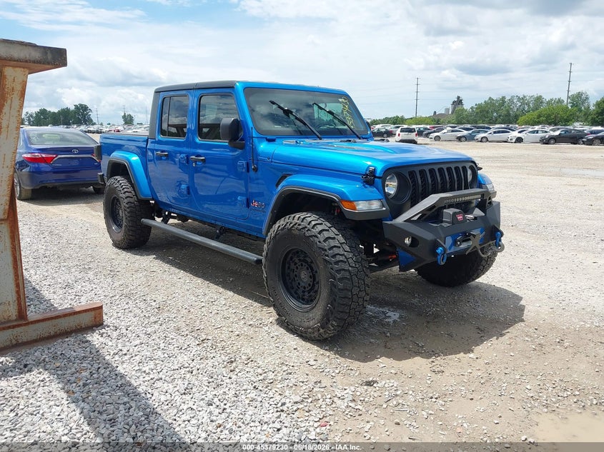 2022 Jeep Gladiator VIN 1C6JJTAG7NL116114 IAAI salvage auction — TRANSMISSION, Salvage (Ohio), sold $12,000 on 2026-07-09 (photo 1)