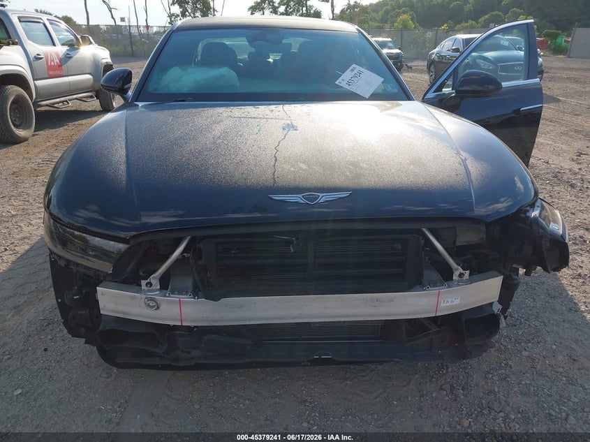 2024 Genesis G90 VIN KMTFC4SD3RU035194 IAAI salvage auction — FRONT & REAR, Salvage (Idaho), sold $25 on 2026-07-30 (photo 6)