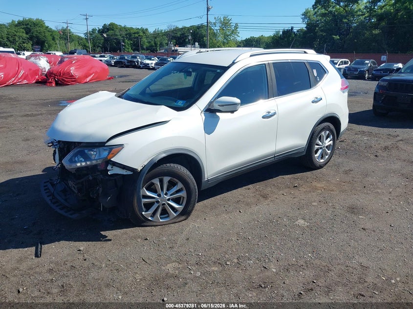 2016 Nissan Rogue VIN KNMAT2MV5GP730503 IAAI salvage auction — FRONT END, Salvage (Idaho), sold $550 on 2026-07-08 (photo 2)