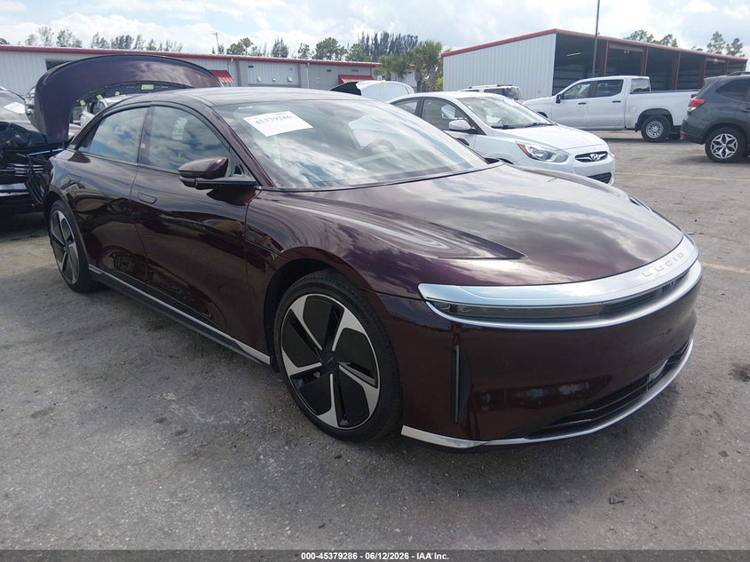 2023 Lucid Air VIN 50EA1PFA5PA007083 — IAAI salvage auction photo