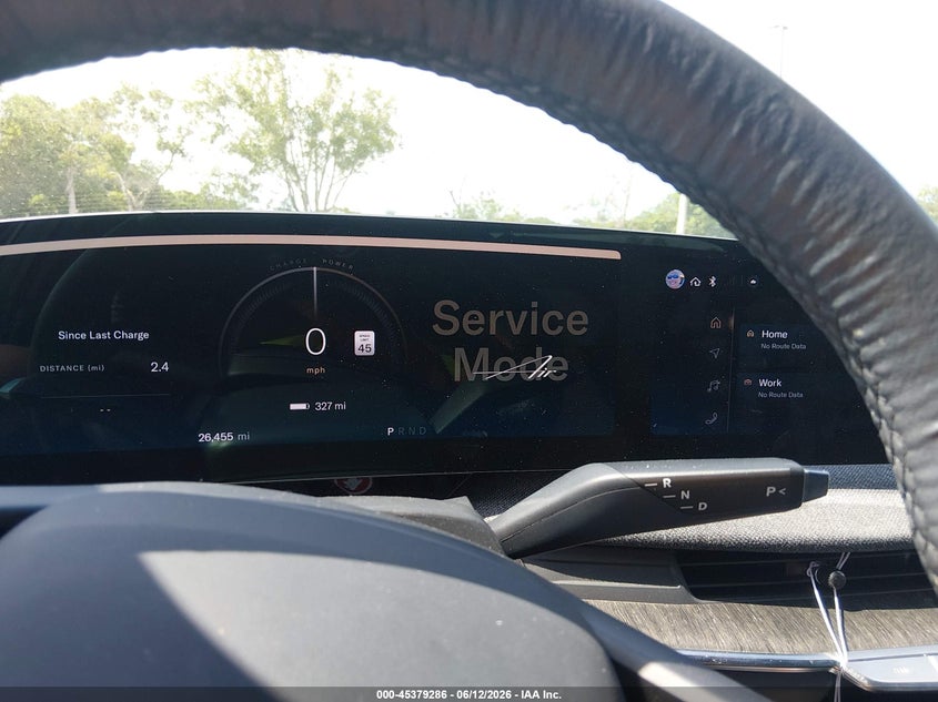 2023 Lucid Air VIN 50EA1PFA5PA007083 IAAI salvage auction — REAR END, Salvage Title, sold $17,600 on 2026-08-06 (photo 7)