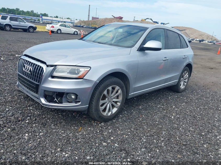 2016 Audi Q5 VIN WA1L2AFP6GA047078 IAAI salvage auction — NORMAL WEAR, Clear (New York), sold $1,000 on 2026-07-21 (photo 2)