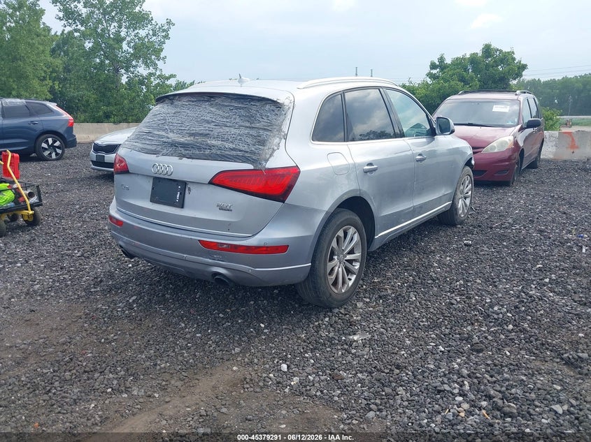 2016 Audi Q5 VIN WA1L2AFP6GA047078 IAAI salvage auction — NORMAL WEAR, Clear (New York), sold $1,000 on 2026-07-21 (photo 4)