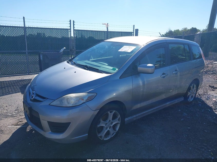 2010 Mazda 5 VIN JM1CR2WL0A0385416 IAAI salvage auction — SIDE, Clear (Virginia), sold $300 on 2026-07-13 (photo 2)