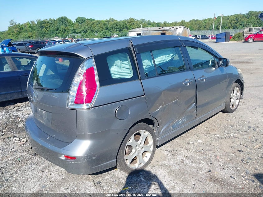 2010 Mazda 5 VIN JM1CR2WL0A0385416 IAAI salvage auction — SIDE, Clear (Virginia), sold $300 on 2026-07-13 (photo 4)