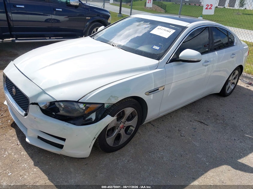 2017 Jaguar Xe VIN SAJAR4BG7HA965201 IAAI salvage auction — FRONT END, Salvage (Texas), sold $1,100 on 2026-07-21 (photo 2)