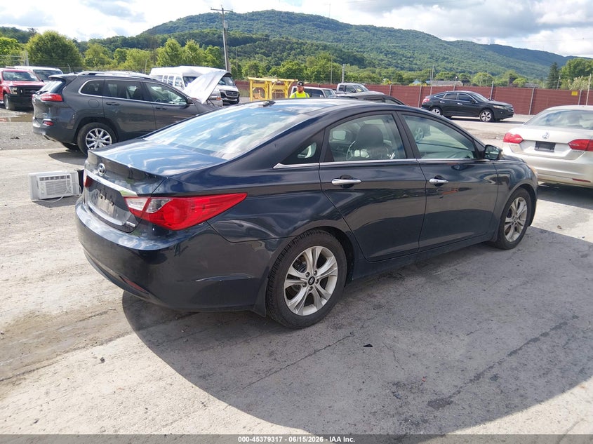 2013 Hyundai Sonata VIN 5NPEC4AC0DH602239 IAAI salvage auction — LEFT SIDE, Salvage (Pennsylvania), sold $1,000 on 2026-07-15 (photo 4)