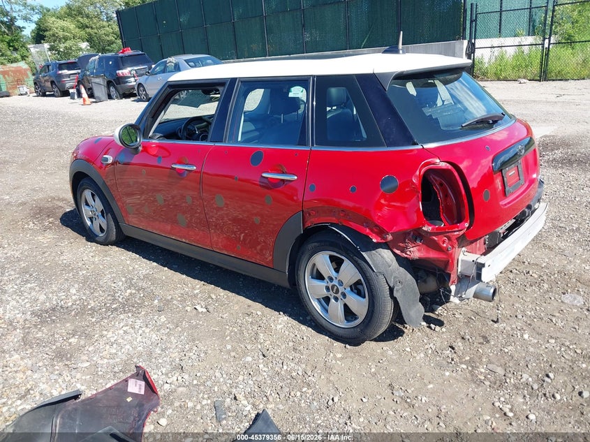 2016 Mini Hard top VIN WMWXU1C53G2D09329 IAAI salvage auction — REAR END, Mv-907A (New York), sold $1,550 on 2026-07-07 (photo 3)